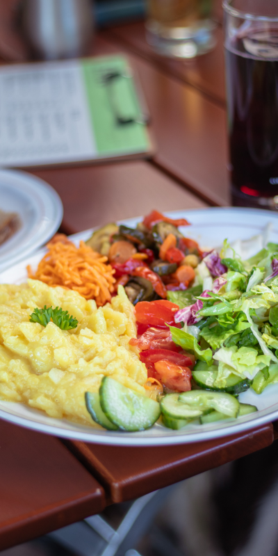 Gericht 2: Kartoffelsalat mit Salat